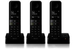 Philips D4553B 05 Triple Cordless Phone